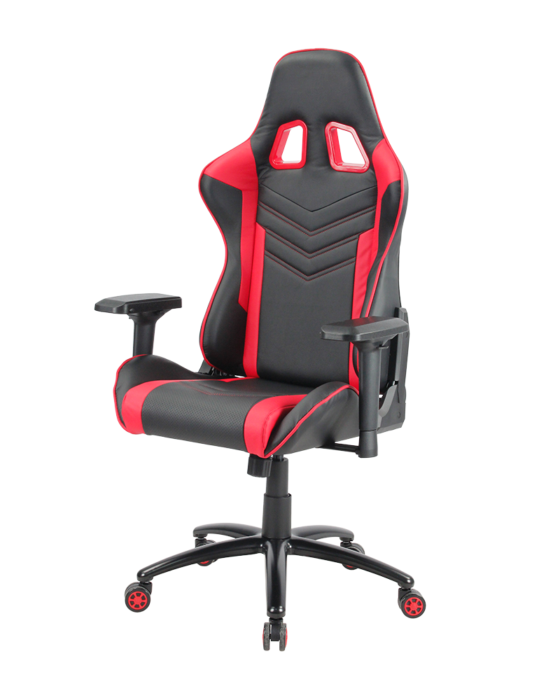Judor Red Custom PU leather Gaming Chair Massage Computer Chair Factory